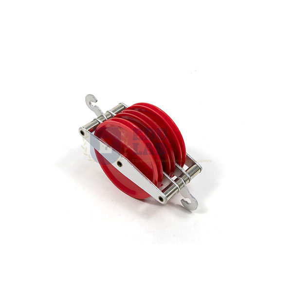 Triple Parallel Plastic Pulley