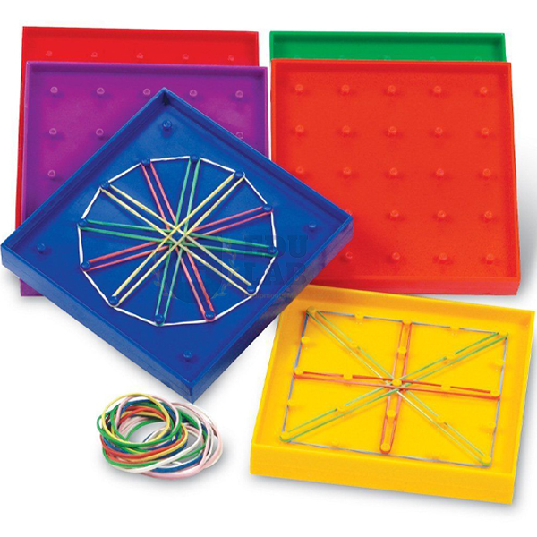 5 Assorted Geoboards