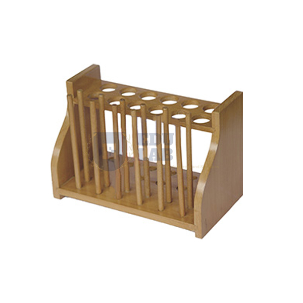 Test Tube Rack With Drying Pegs