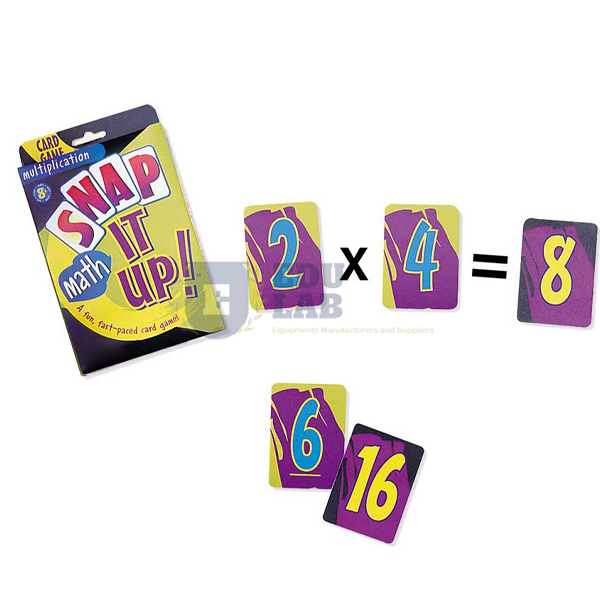 Snap It Up! Multiplication Card Game
