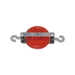 Double Parallel Plastic Pulley